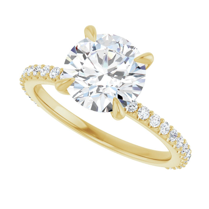 14K Yellow | Round