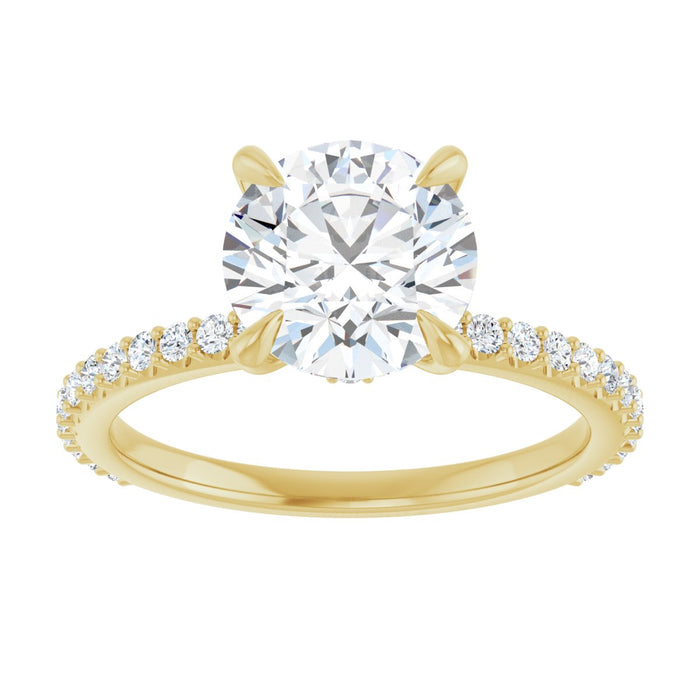 14K Yellow | Round
