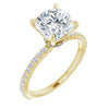 14K Yellow | Cushion