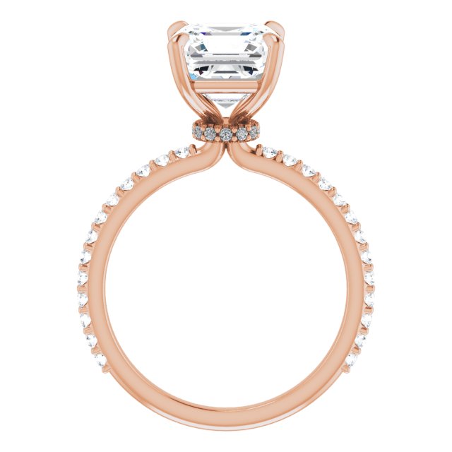 14K Rose | Asscher