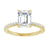14K Yellow | Emerald