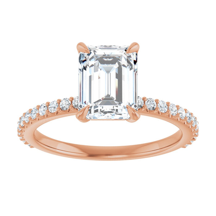14K Rose | Emerald