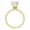 14K Yellow | Cushion