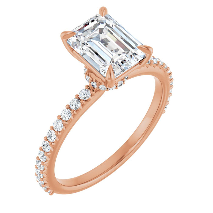 14K Rose | Emerald