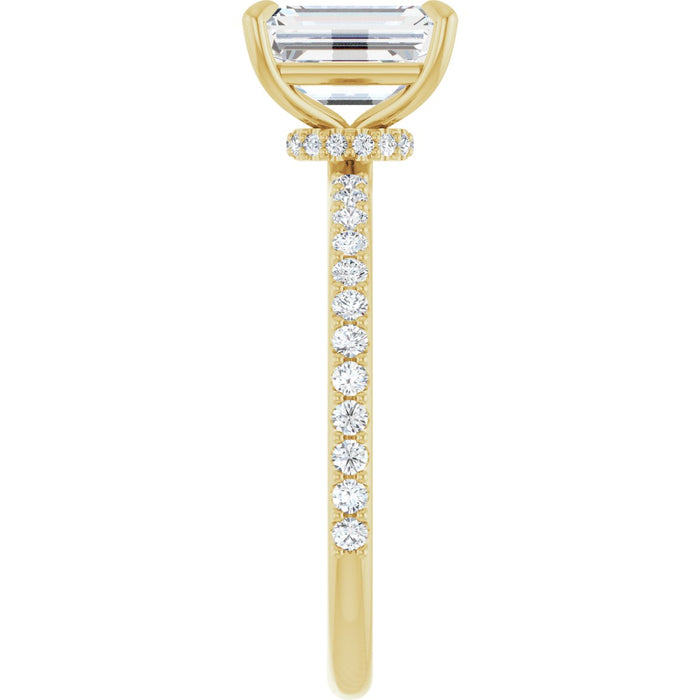 14K Yellow | Emerald