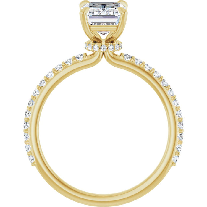 14K Yellow | Emerald