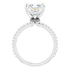14K White | Square