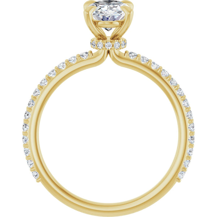 14K Yellow | Oval