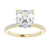 14K Yellow | Asscher