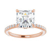 14K Rose | Asscher