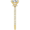 14K Yellow | Oval