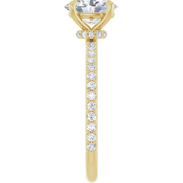 14K Yellow | Oval