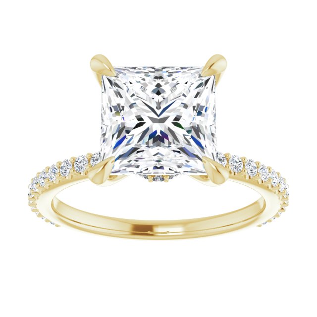 14K Yellow | Square