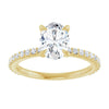 14K Yellow | Oval