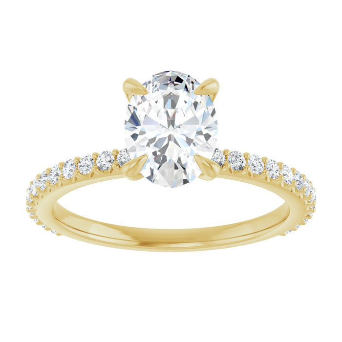 14K Yellow | Oval