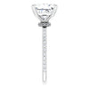 14K White | Square
