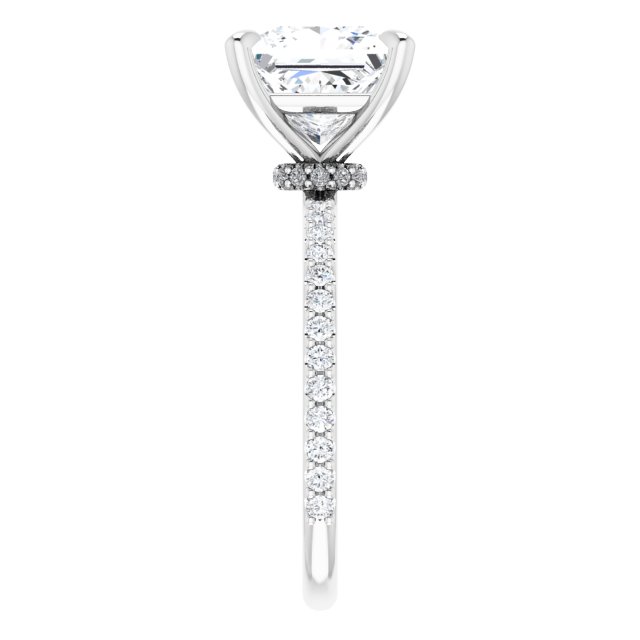 14K White | Square