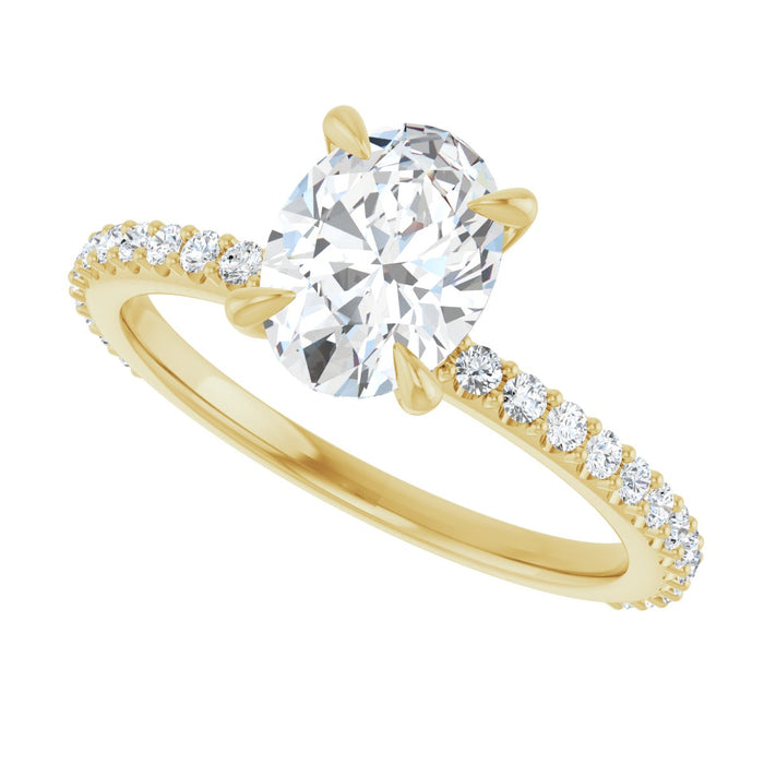 14K Yellow | Oval