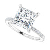 14K White | Square