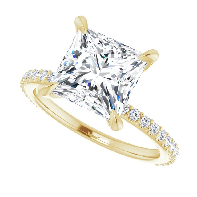 14K Yellow | Square
