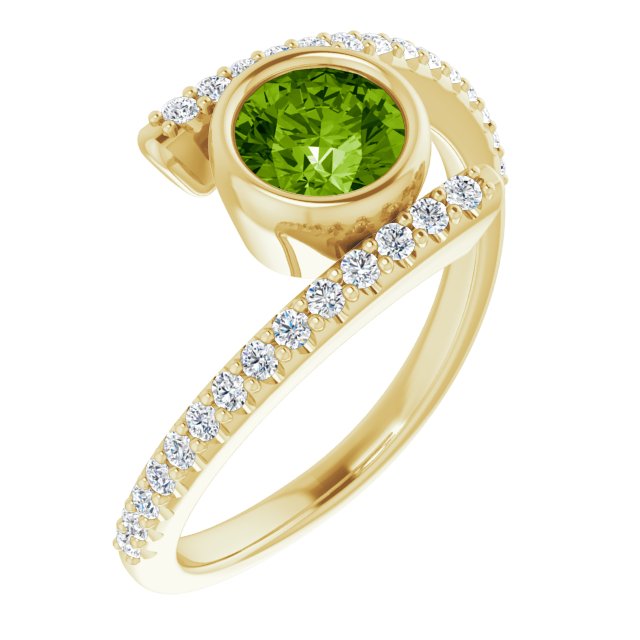 Natural Peridot | Round | 5.5mm