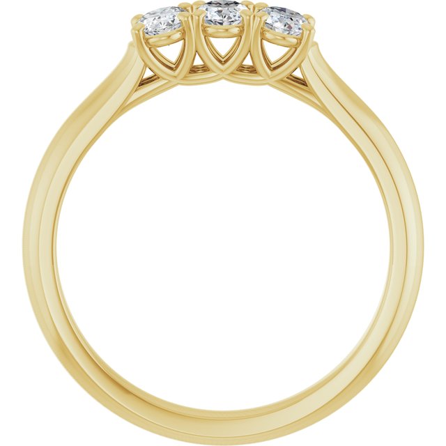 Natural Diamond | Oval | 5 x 3mm | Lab-Grown Diamond | Oval | 5 x 3mm