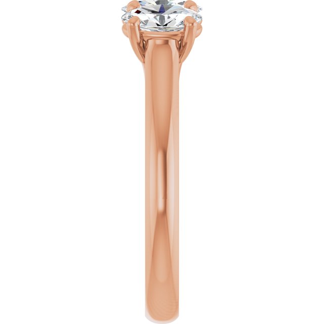 Natural Diamond | Oval | 6 x 4mm | Lab-Grown Diamond | Oval | 6 x 4mm