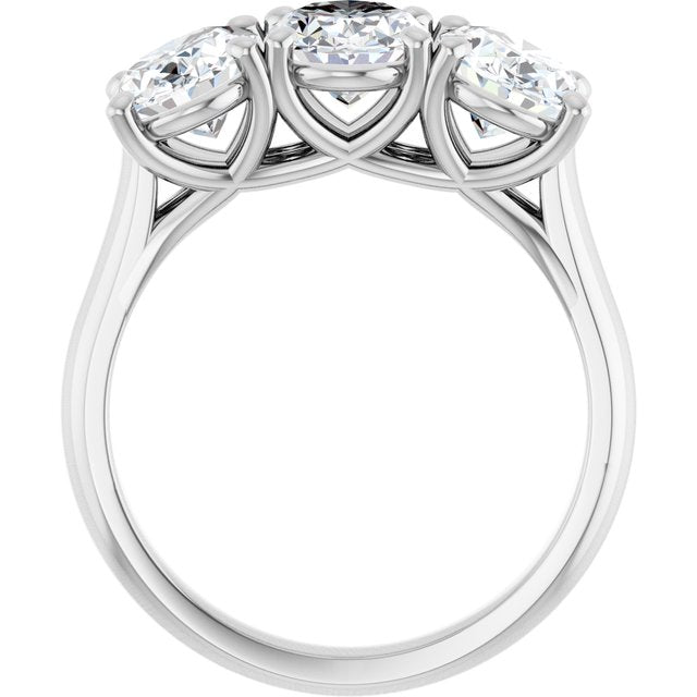 Natural Diamond | Oval | 8 x 6mm | Lab-Grown Diamond | Oval | 8 x 6mm