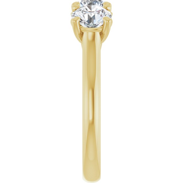 Natural Diamond | Round | 5.5mm | Lab-Grown Diamond | Round | 5.5mm