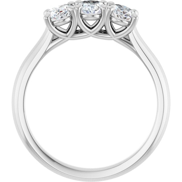 Natural Diamond | Oval | 6 x 4mm | Lab-Grown Diamond | Oval | 6 x 4mm