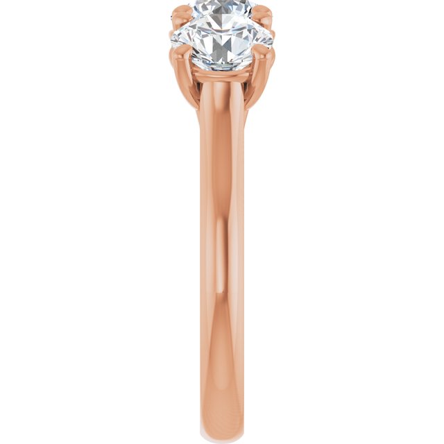 Natural Diamond | Round | 5.8mm | Lab-Grown Diamond | Round | 5.8mm
