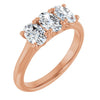 Natural Diamond | Oval | 6 x 4mm | Lab-Grown Diamond | Oval | 6 x 4mm