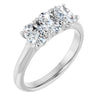 Natural Diamond | Oval | 6 x 4mm | Lab-Grown Diamond | Oval | 6 x 4mm