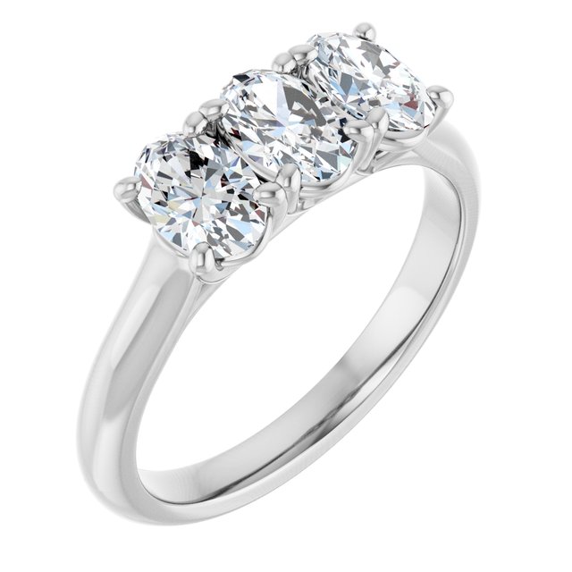 Natural Diamond | Oval | 6 x 4mm | Lab-Grown Diamond | Oval | 6 x 4mm