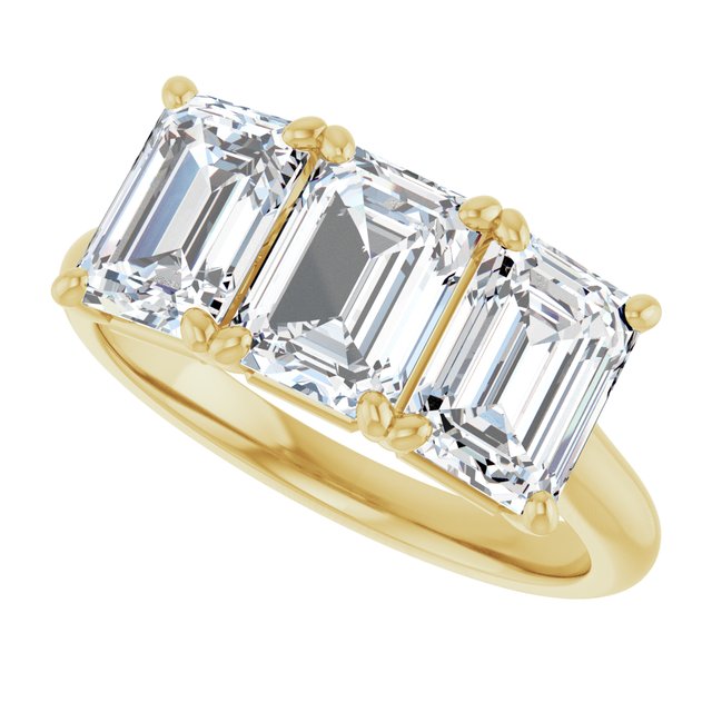 Natural Diamond | Emerald | 7 x 5mm | Lab-Grown Diamond | Emerald | 7 x 5mm