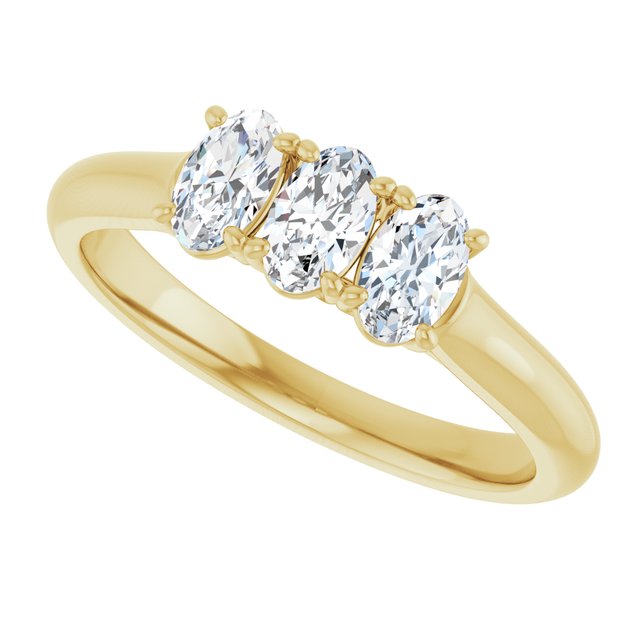 Natural Diamond | Oval | 5 x 3mm | Lab-Grown Diamond | Oval | 5 x 3mm