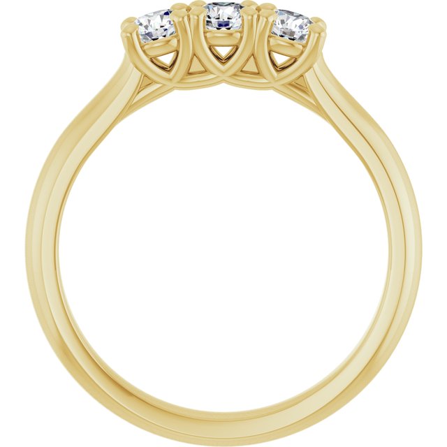 Natural Diamond | Round | 3.4mm | Lab-Grown Diamond | Round | 3.4mm