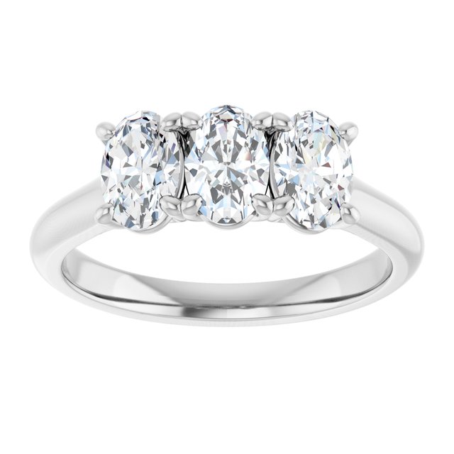 Natural Diamond | Oval | 6 x 4mm | Lab-Grown Diamond | Oval | 6 x 4mm