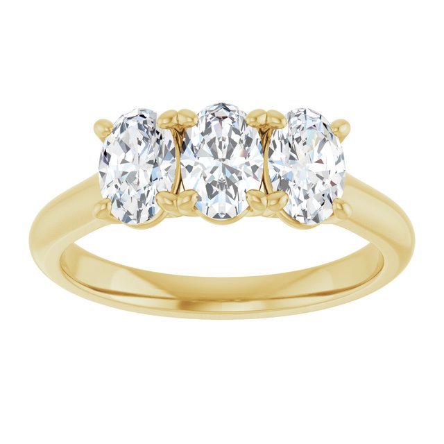 Natural Diamond | Oval | 6 x 4mm | Lab-Grown Diamond | Oval | 6 x 4mm