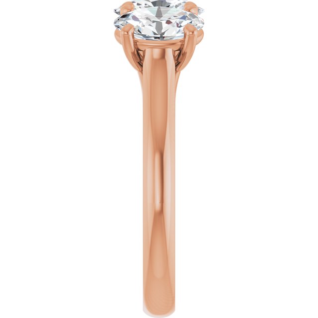 Natural Diamond | Oval | 7 x 5mm | Lab-Grown Diamond | Oval | 7 x 5mm