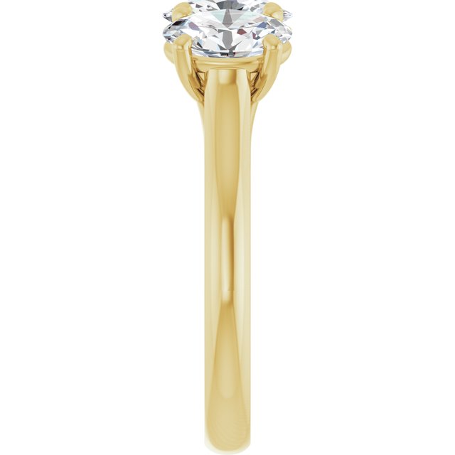 Natural Diamond | Oval | 7 x 5mm | Lab-Grown Diamond | Oval | 7 x 5mm