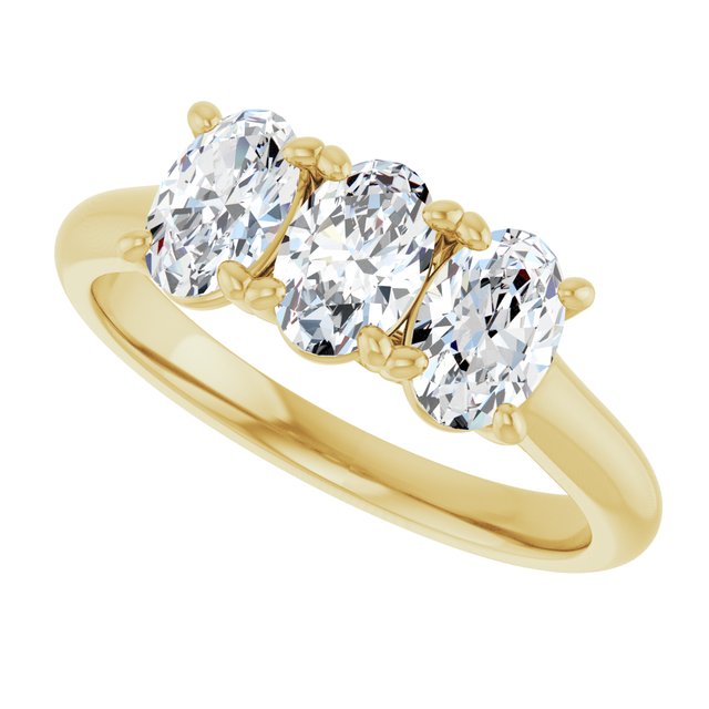 Natural Diamond | Oval | 6 x 4mm | Lab-Grown Diamond | Oval | 6 x 4mm