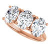 Natural Diamond | Oval | 8 x 6mm | Lab-Grown Diamond | Oval | 8 x 6mm