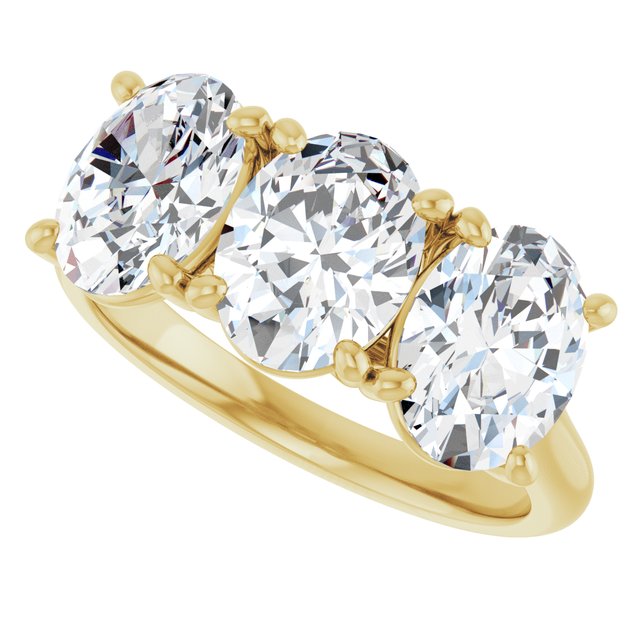 Natural Diamond | Oval | 8 x 6mm | Lab-Grown Diamond | Oval | 8 x 6mm