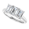 Natural Diamond | Emerald | 6 x 4mm | Lab-Grown Diamond | Emerald | 6 x 4mm