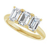 Natural Diamond | Emerald | 6 x 4mm | Lab-Grown Diamond | Emerald | 6 x 4mm