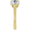 Natural Diamond | Oval | 8 x 6mm | Lab-Grown Diamond | Oval | 8 x 6mm