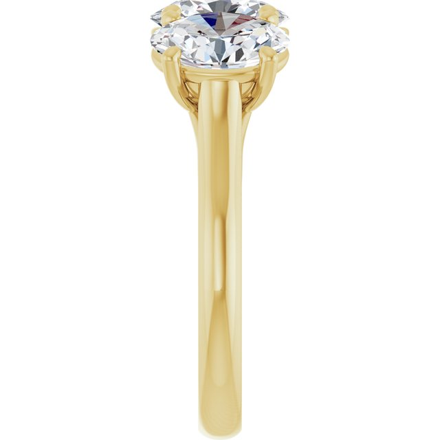 Natural Diamond | Oval | 8 x 6mm | Lab-Grown Diamond | Oval | 8 x 6mm