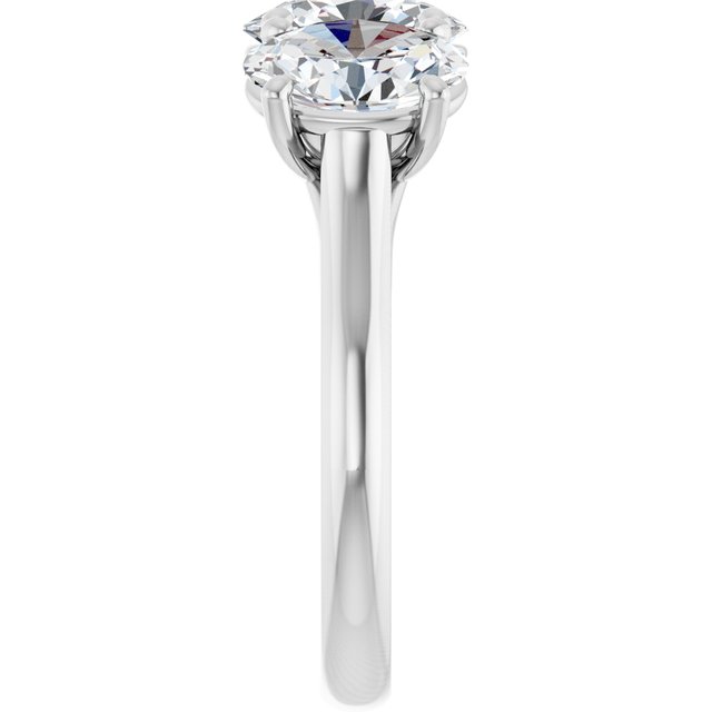 Natural Diamond | Oval | 8 x 6mm | Lab-Grown Diamond | Oval | 8 x 6mm