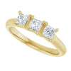 Natural Diamond | Square | 3.3 x 3.3mm | Lab-Grown Diamond | Square | 3.25 x 3.25mm